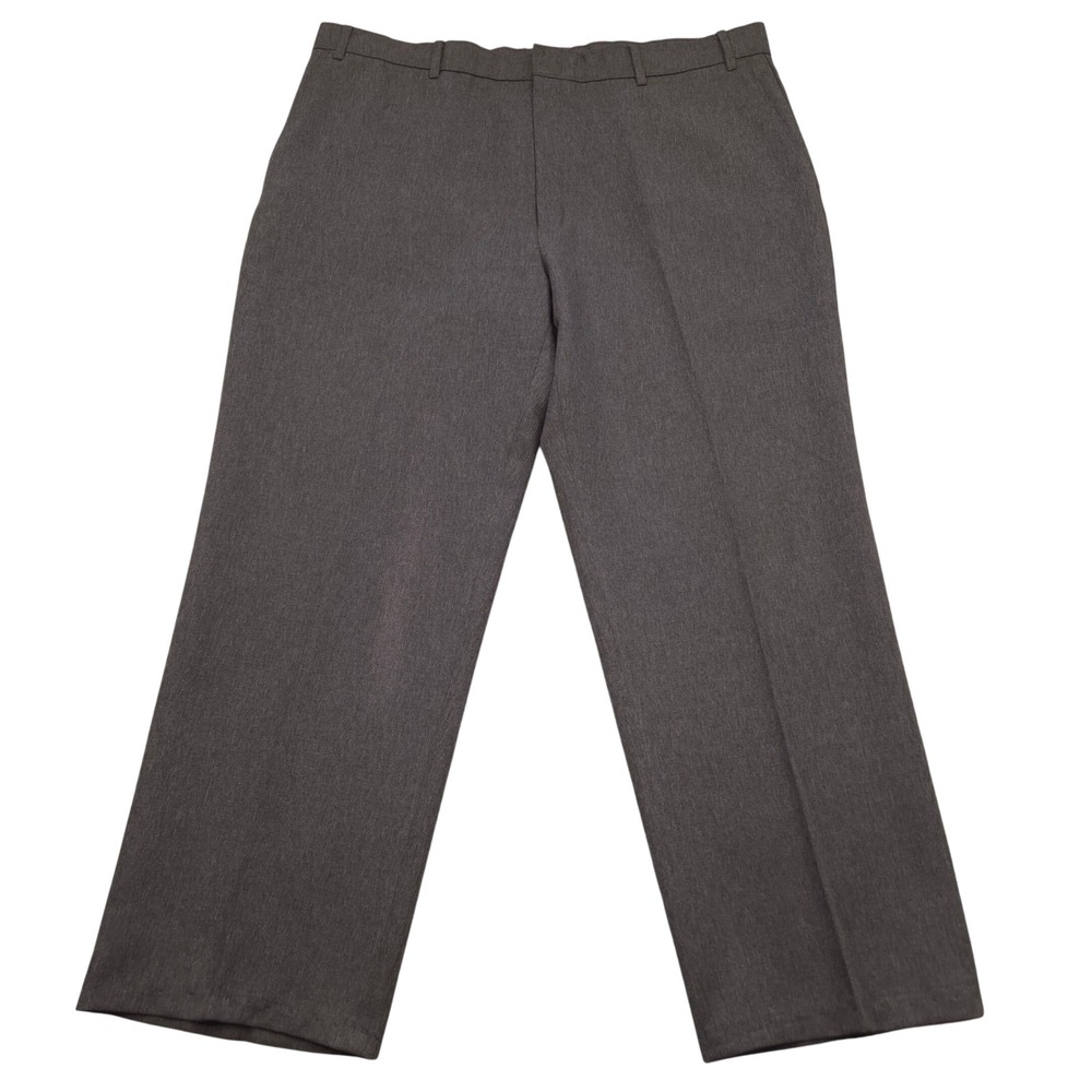 Levi Strauss Action Slacks‎ Mens Gray Flat Front Dress Pants 40x28 *READ